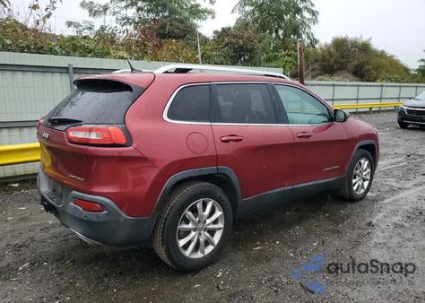 2015 Jeep Cherokee Limited z USA, uszkodzony, nr VIN 1C4PJMDS1FW729841